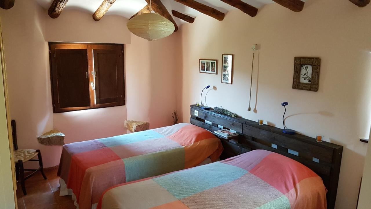 B&B Casa Rural Mas De Las Tapias Valderrobres Bagian luar foto
