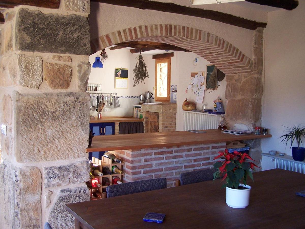 B&B Casa Rural Mas De Las Tapias Valderrobres Bagian luar foto