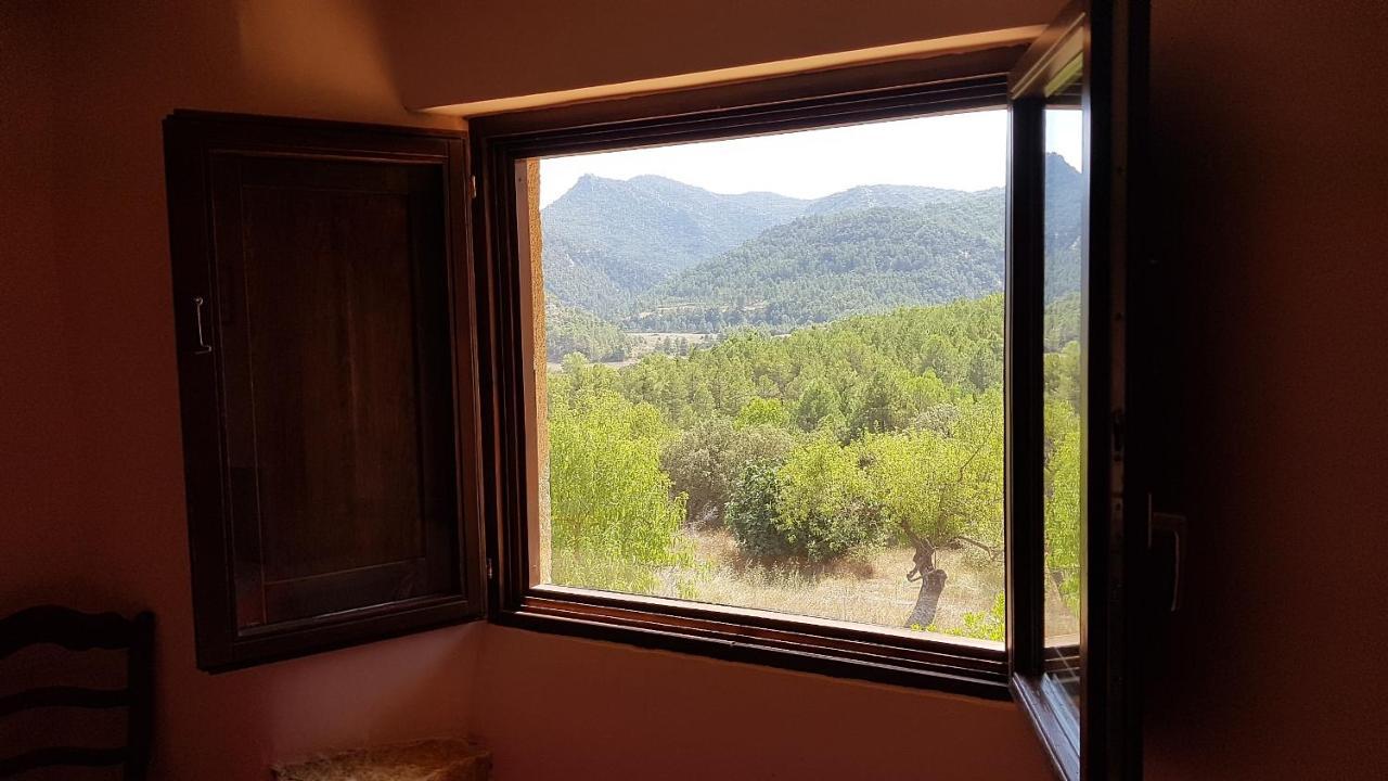 B&B Casa Rural Mas De Las Tapias Valderrobres Bagian luar foto