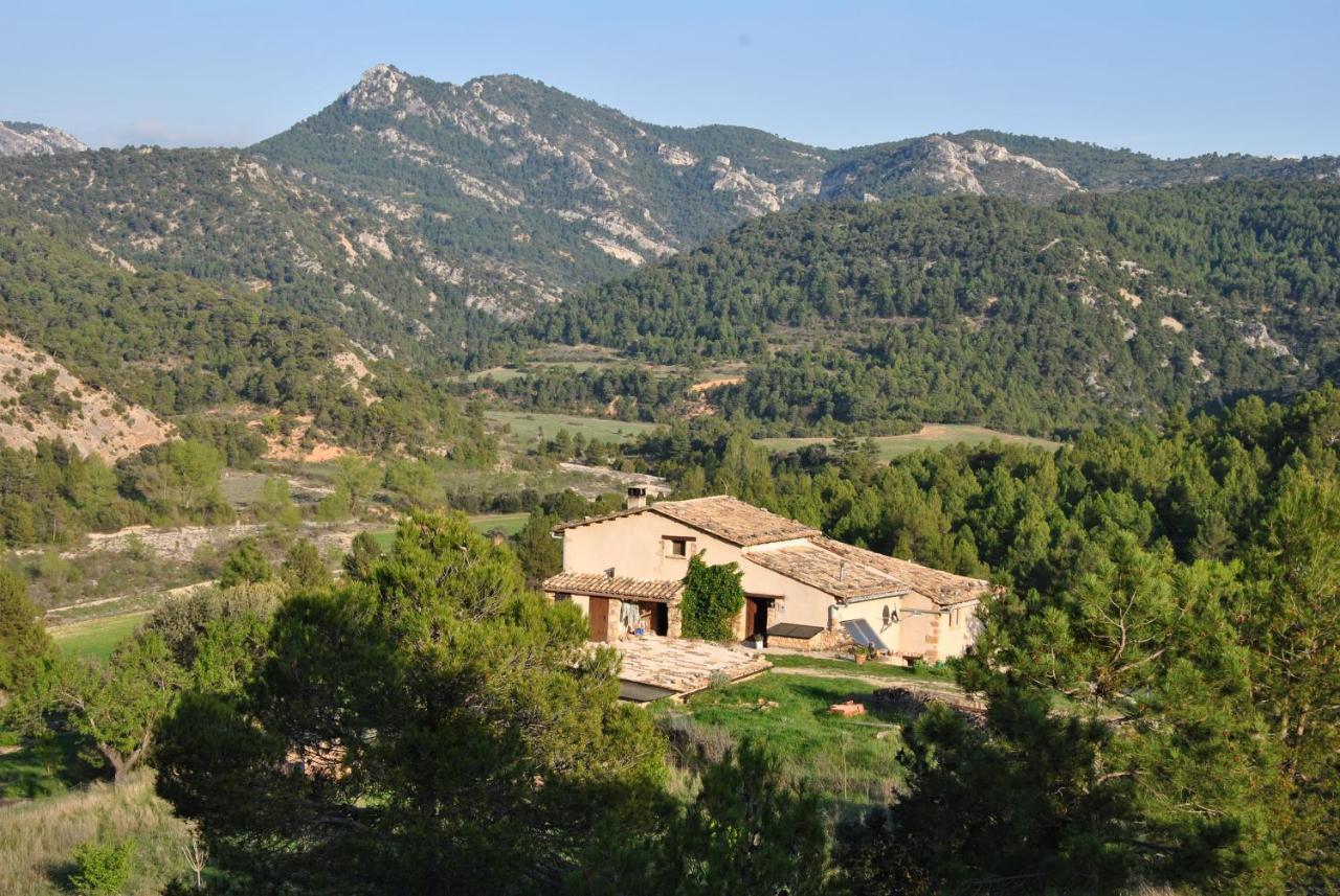 B&B Casa Rural Mas De Las Tapias Valderrobres Bagian luar foto